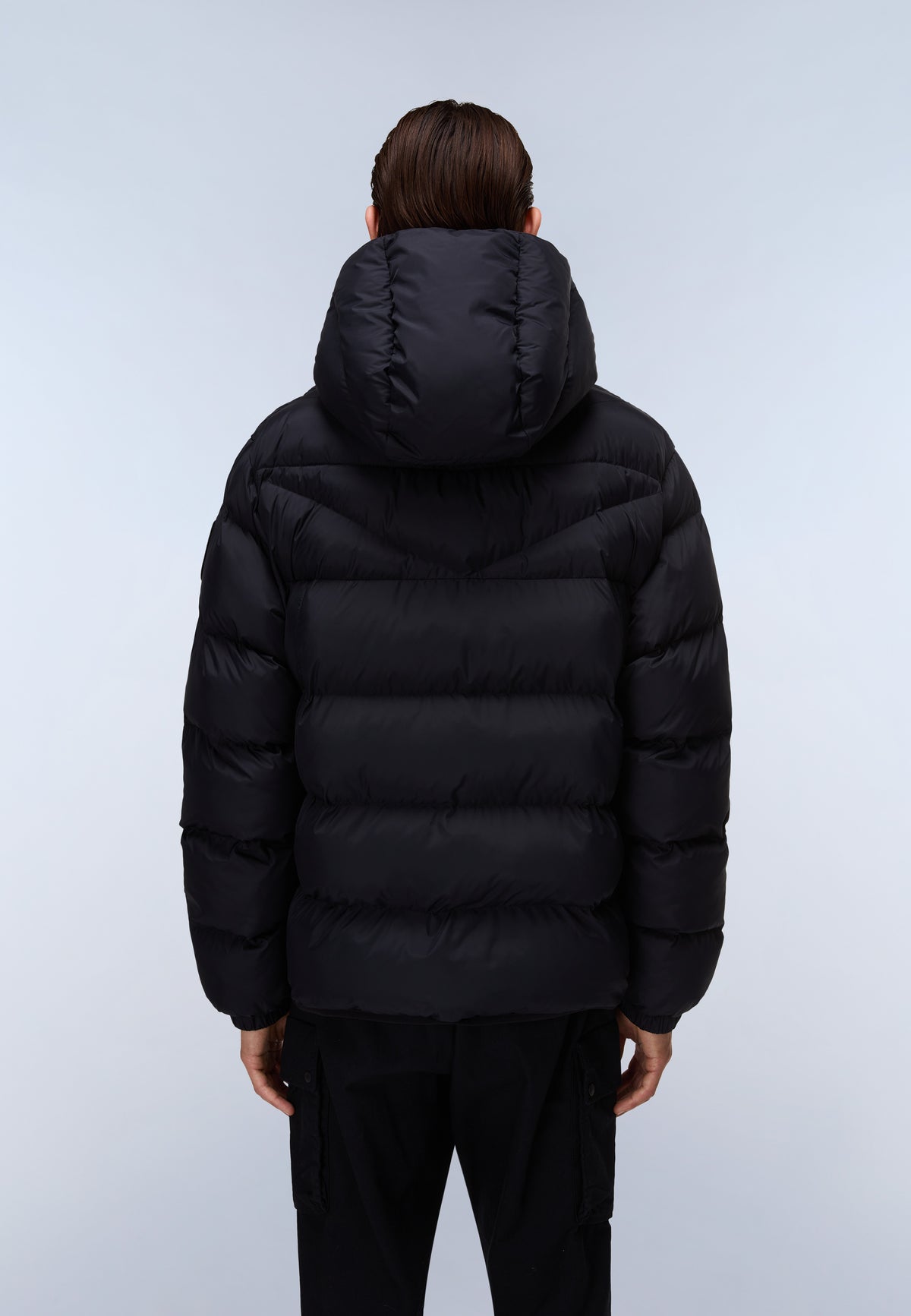 Steppjacke mit Kapuze Molveno Schwarz - 5