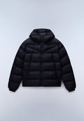 Steppjacke mit Kapuze Molveno Schwarz - 1