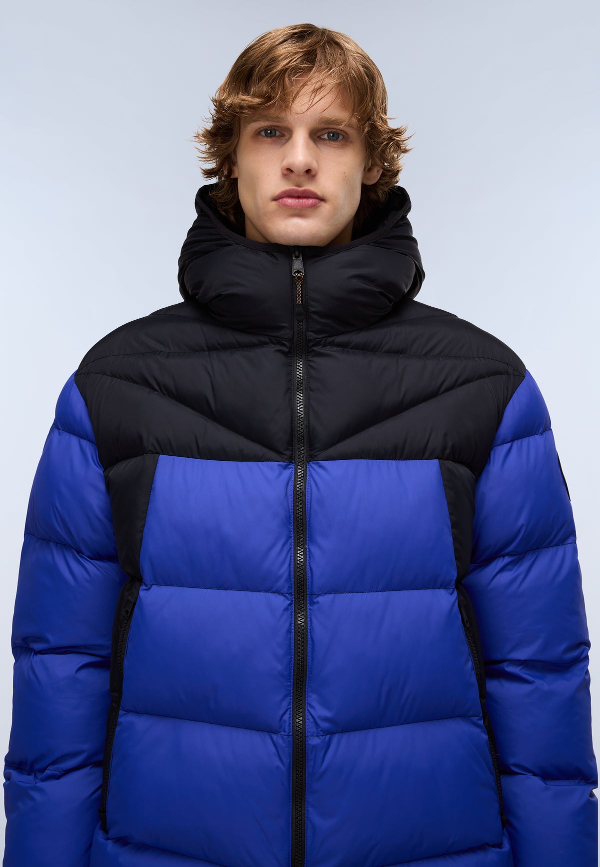 Steppjacke mit Kapuze Molveno Royal Blau - 2