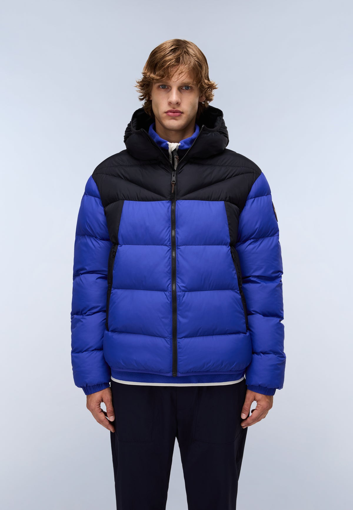 Steppjacke mit Kapuze Molveno Royal Blau - 3