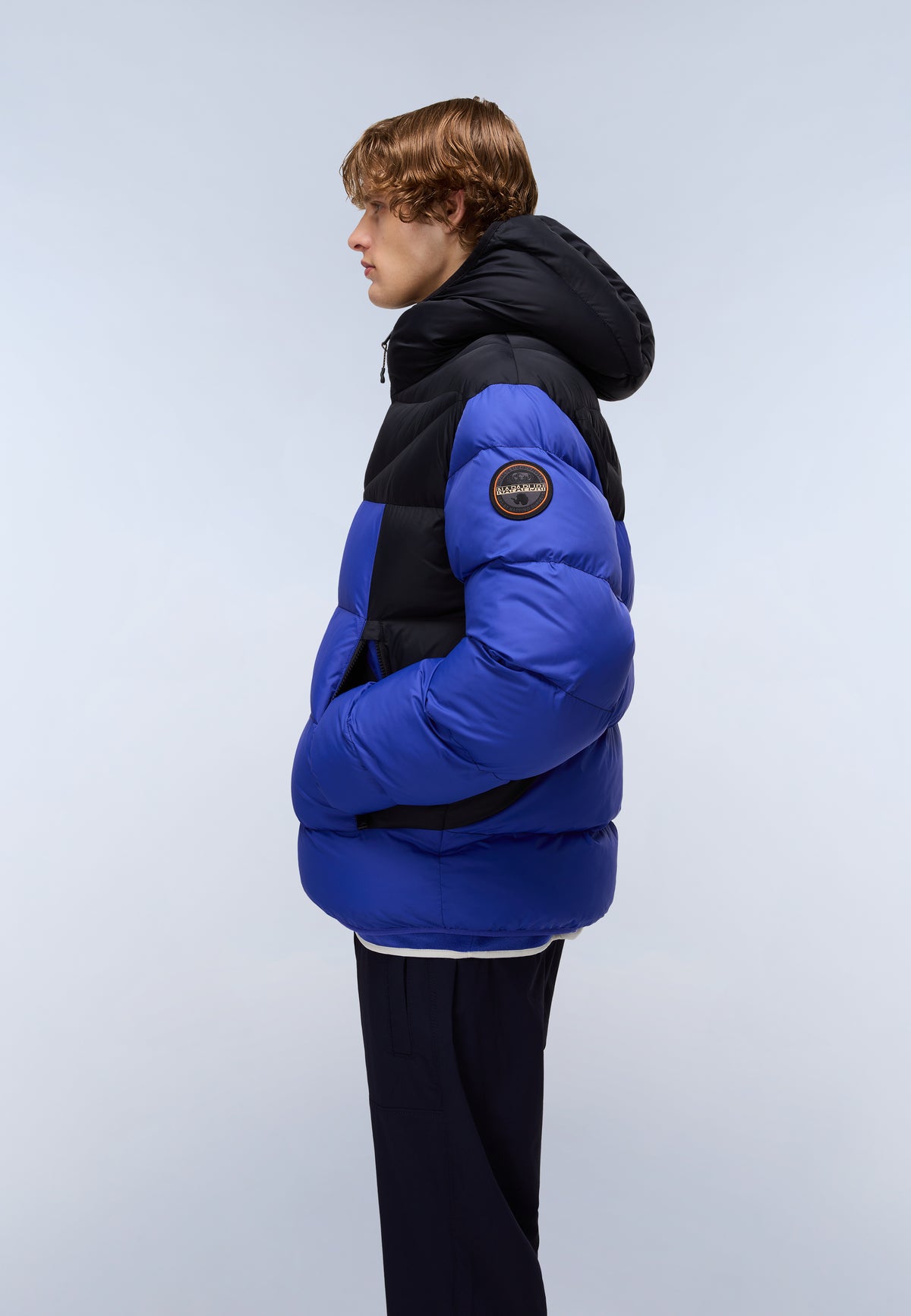 Steppjacke mit Kapuze Molveno Royal Blau - 4