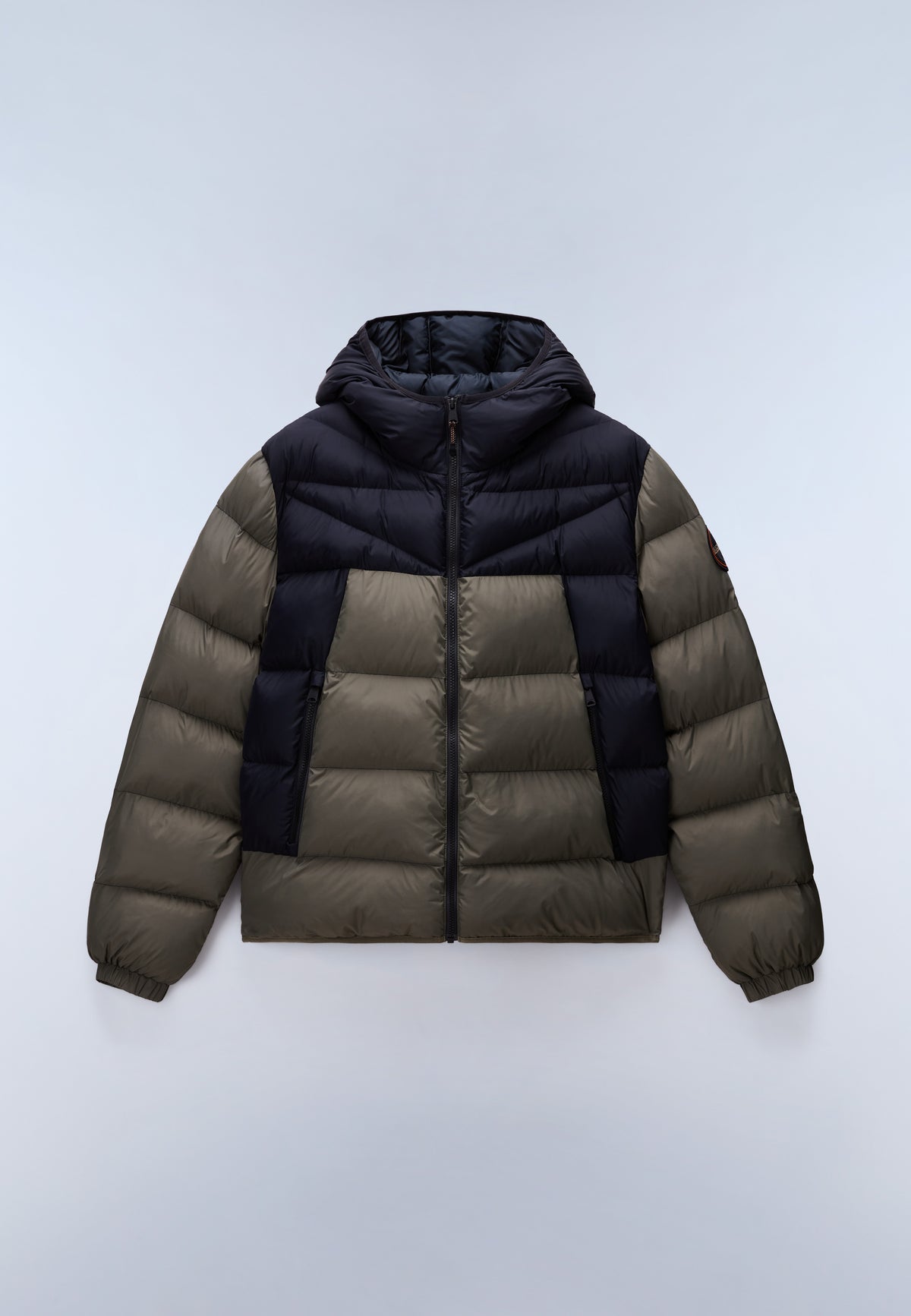 Steppjacke mit Kapuze Molveno Grün Tea Leaf - 1