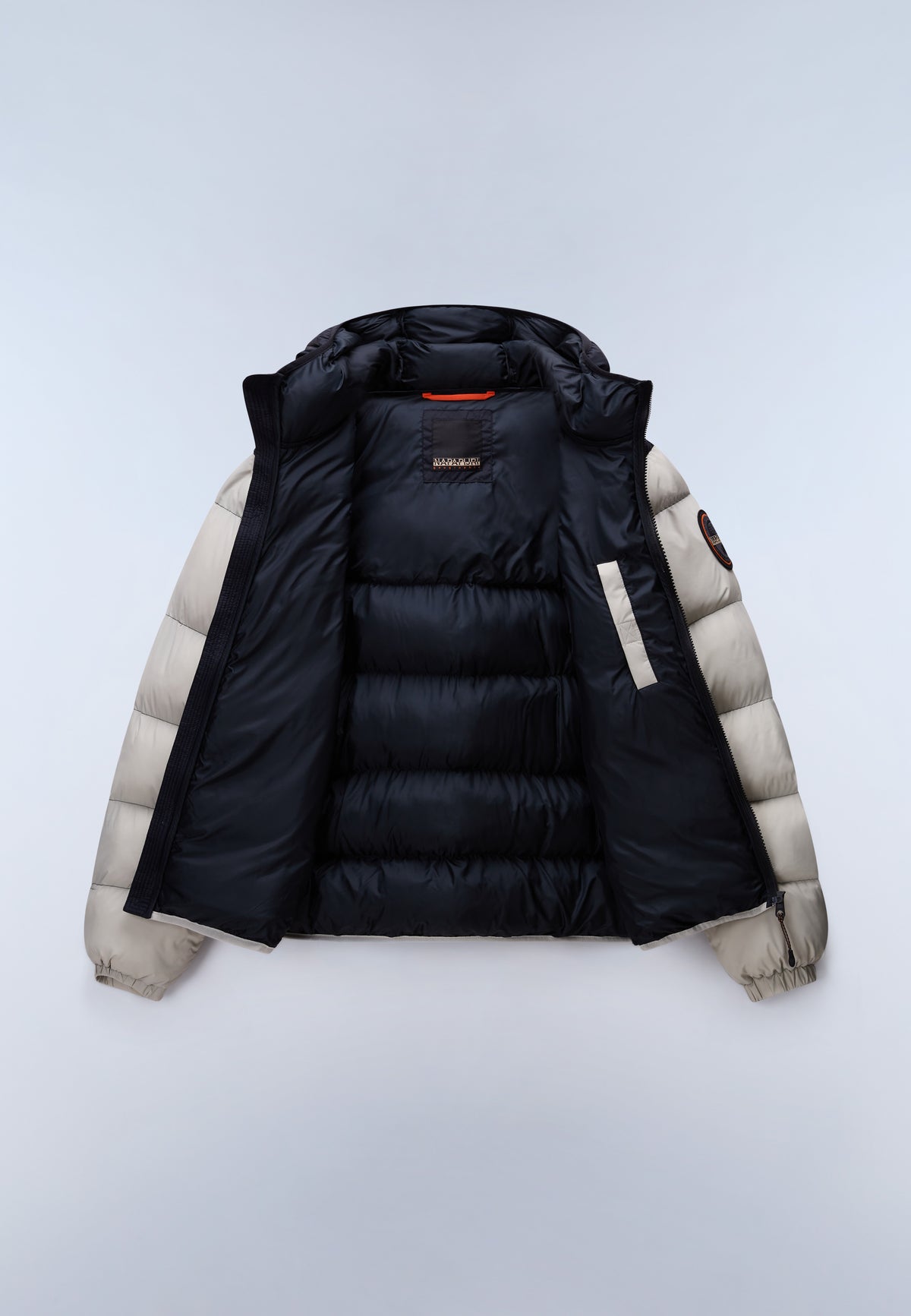 Steppjacke mit Kapuze Molveno Grau Will - 3