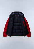 Molveno Hooded Puffer Jacket Red - 7