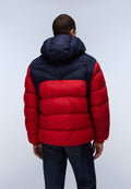 Molveno Hooded Puffer Jacket Red - 4