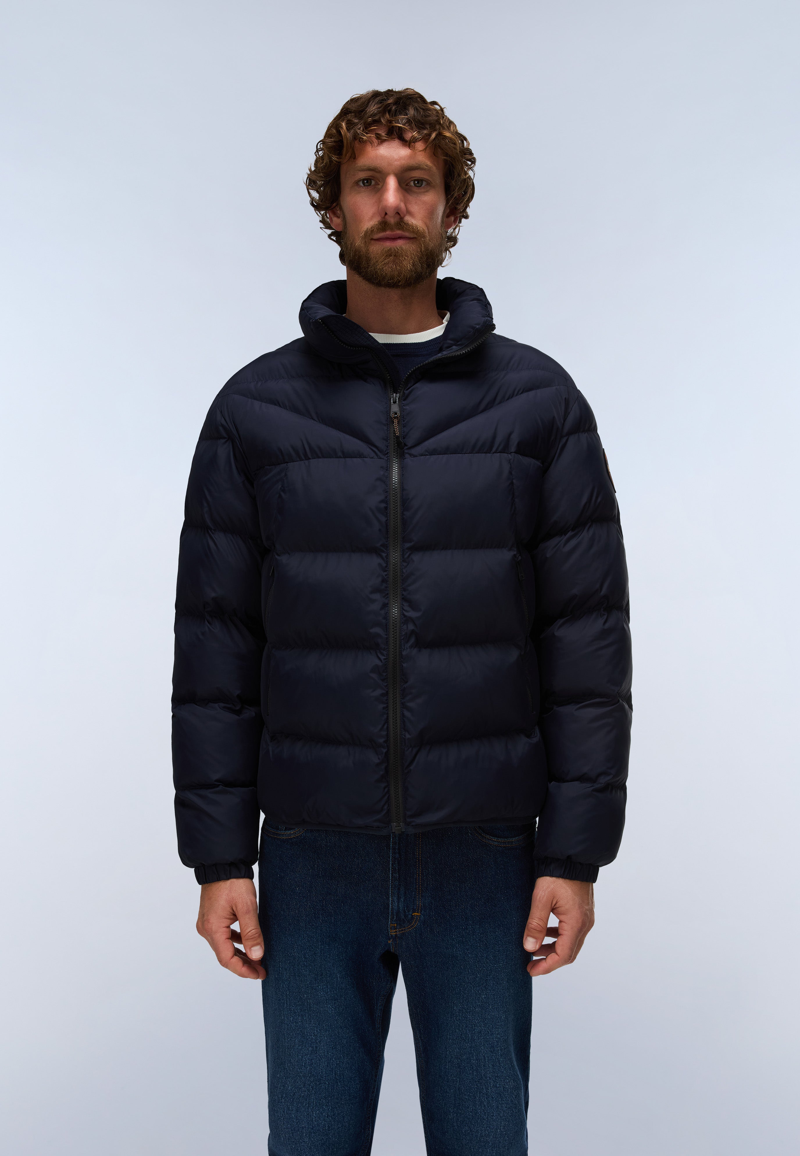 Napapijri Molveno Puffer Jacket Men Dark Blue