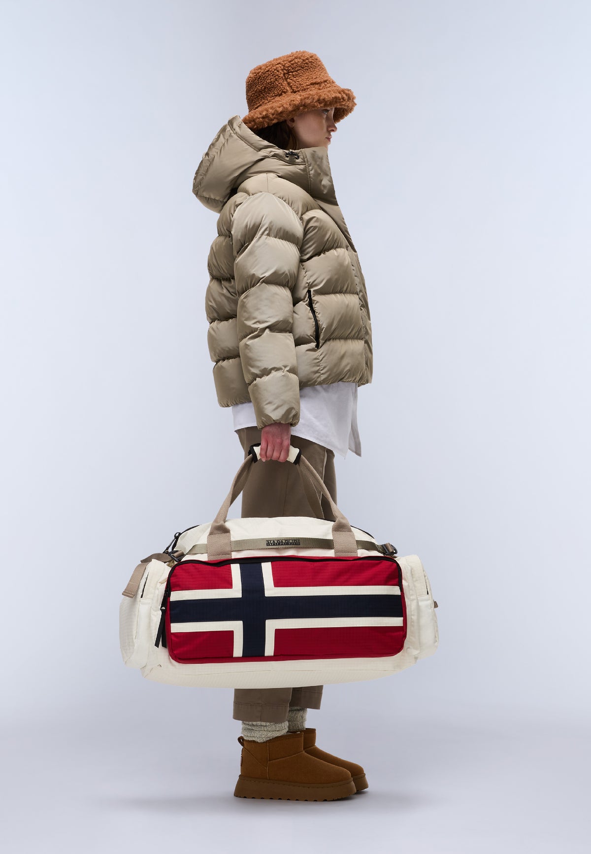 Nadir Big Duffle Bag - 67 Lt Beige - 3