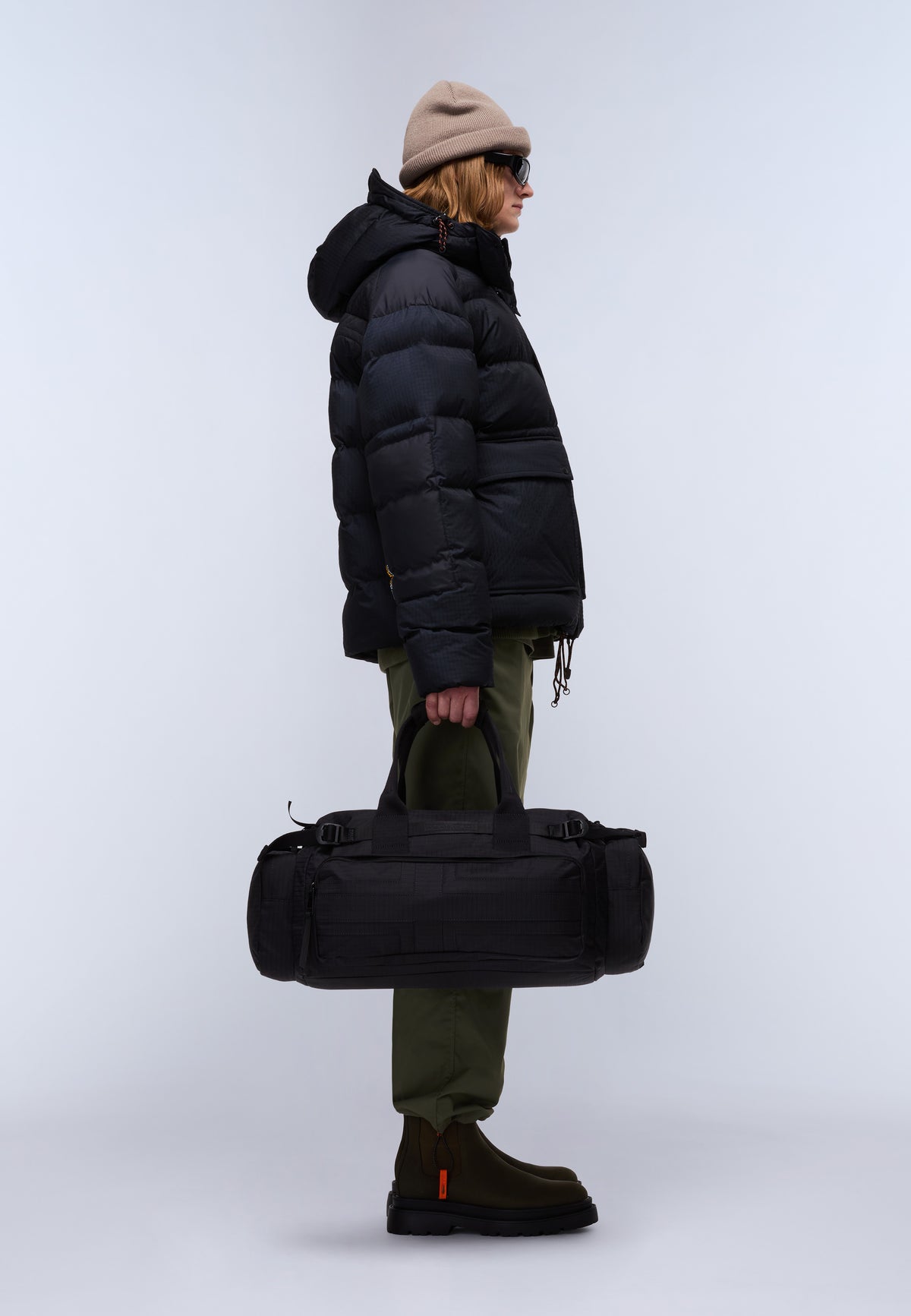 Nadir Small Duffle Bag - 29 Lt Black - 2