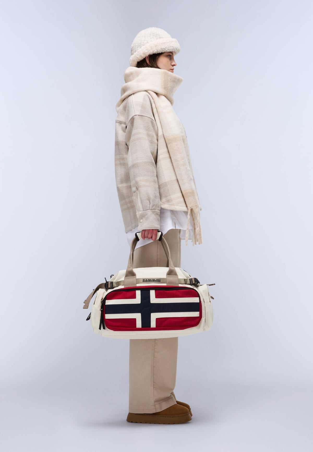 Nadir Small Duffle Bag - 29 Lt Beige - 3