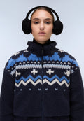 Ansei Full-Zip Fleece Dark Blue - 2