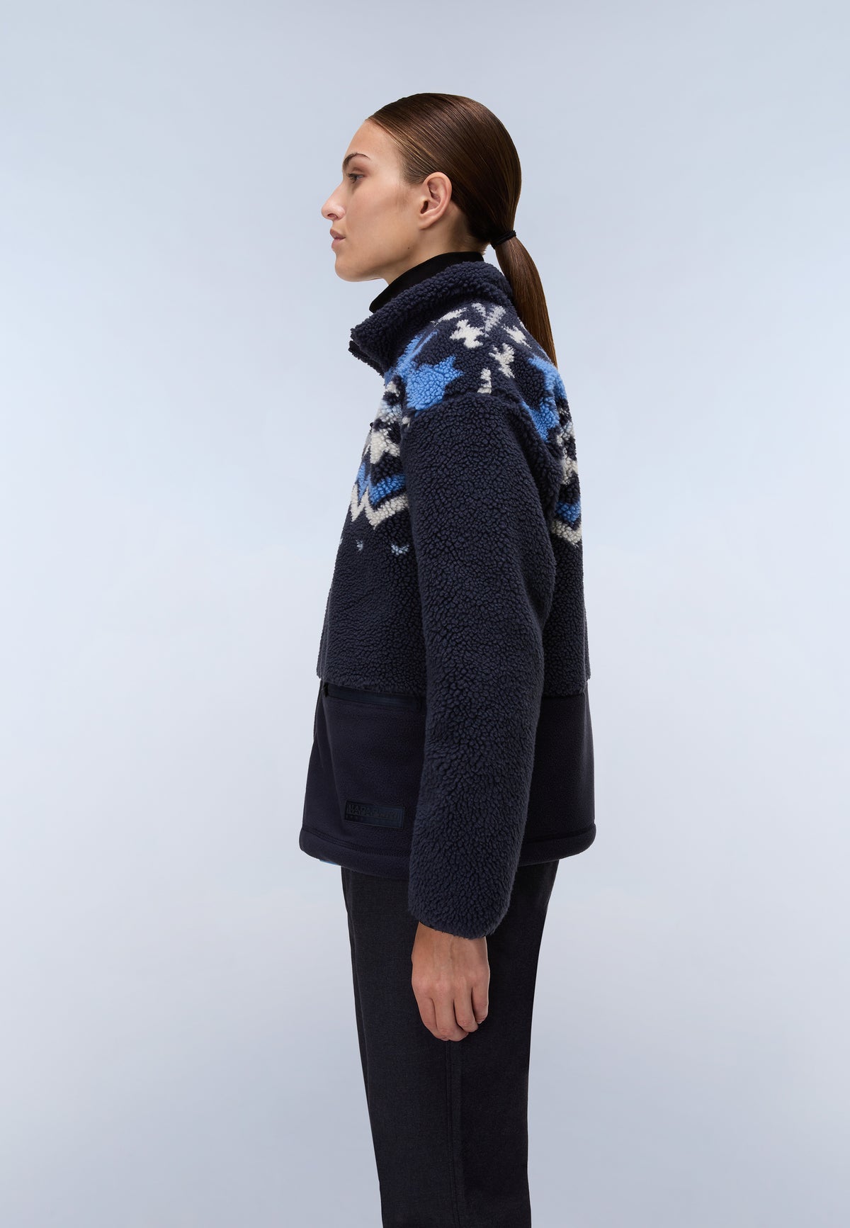 Ansei Full-Zip Fleece Dark Blue - 5
