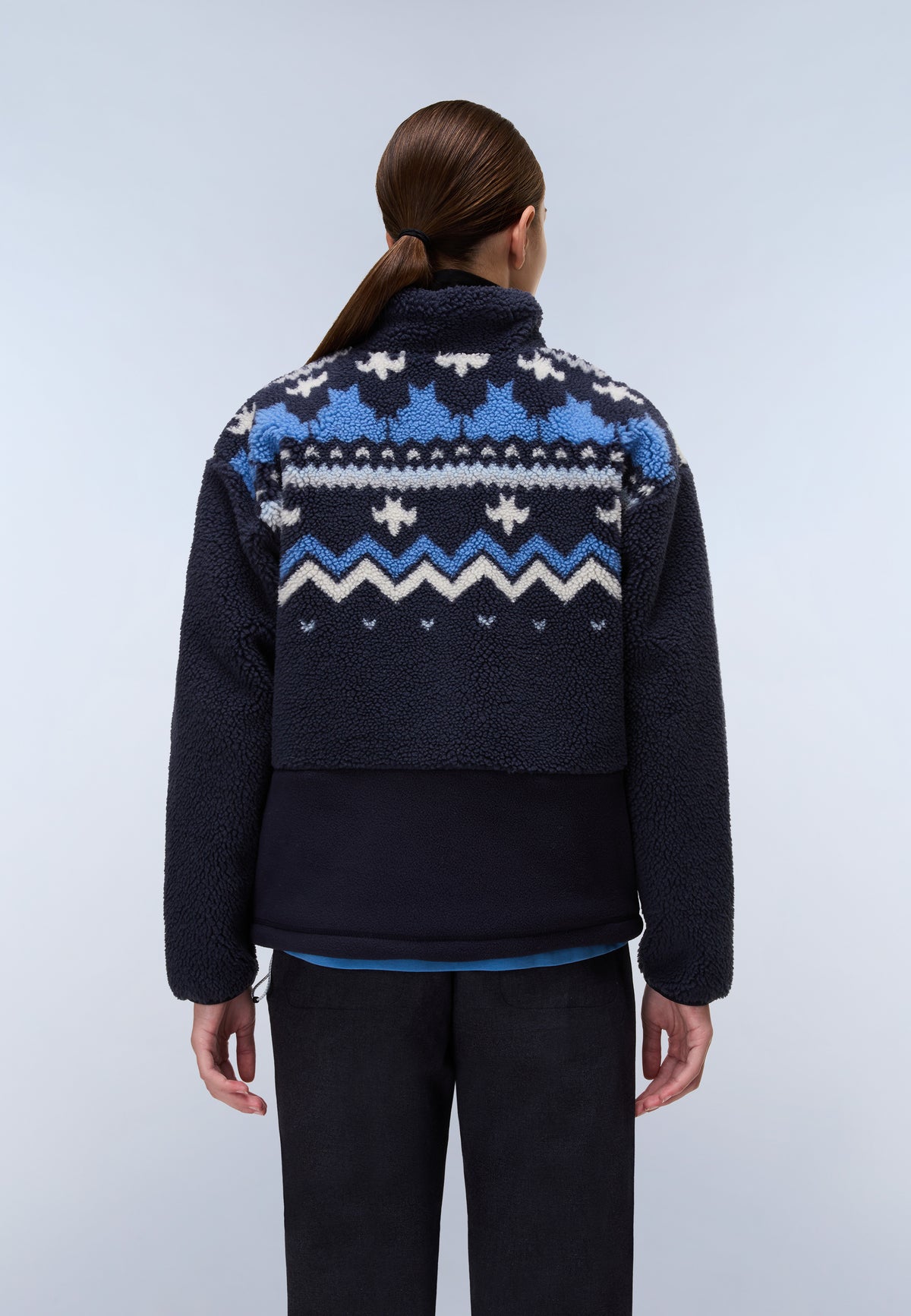 Ansei Full-Zip Fleece Dark Blue - 6