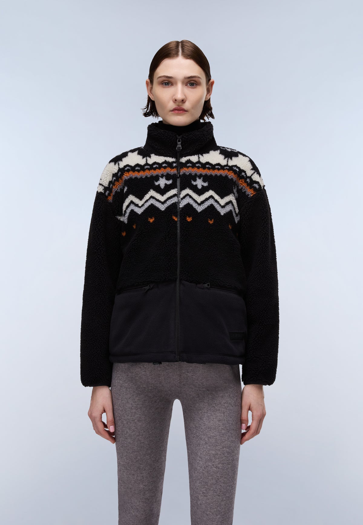 Ansei Full-Zip Fleece Black - 3