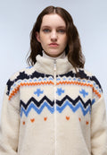 Ansei Full-Zip Fleece Beige - 1