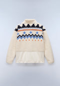 Ansei Full-Zip Fleece Beige - 4