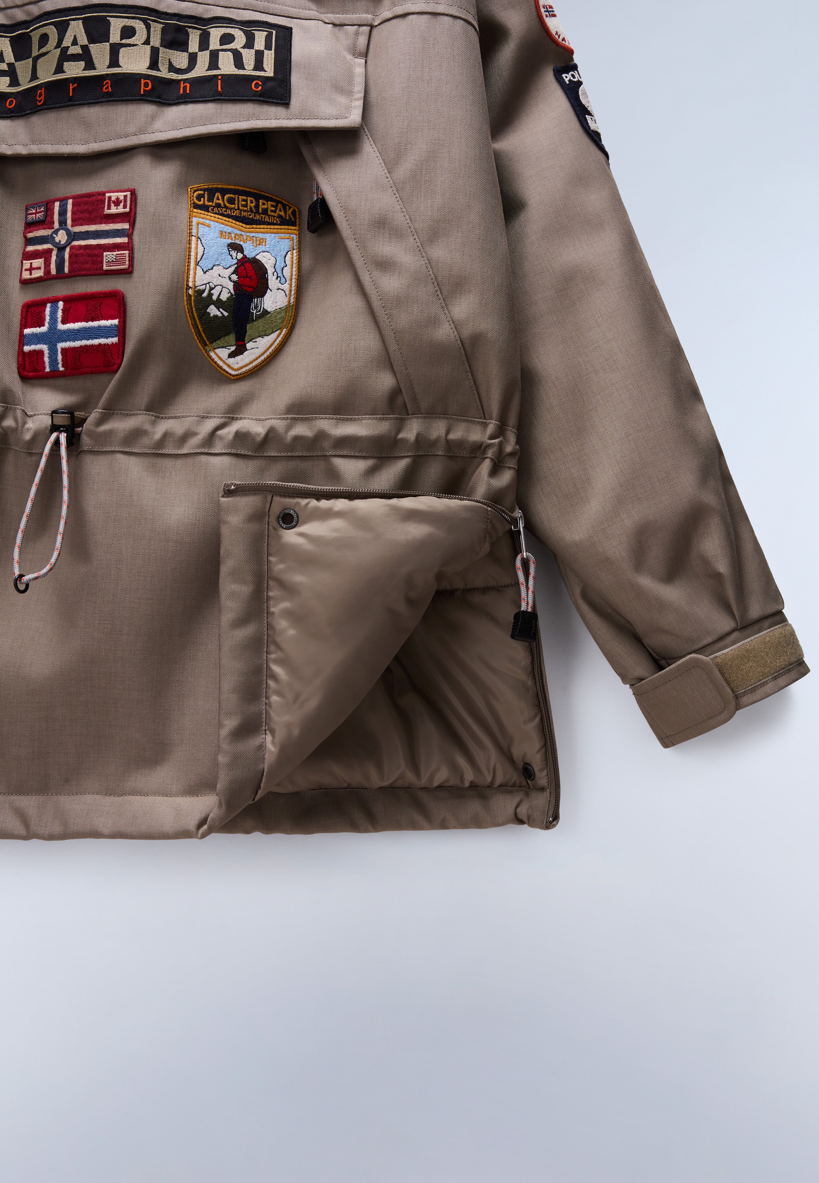 Skidoo 1990 Patch Anorak Jacket | Anoraks | Napapijri PT