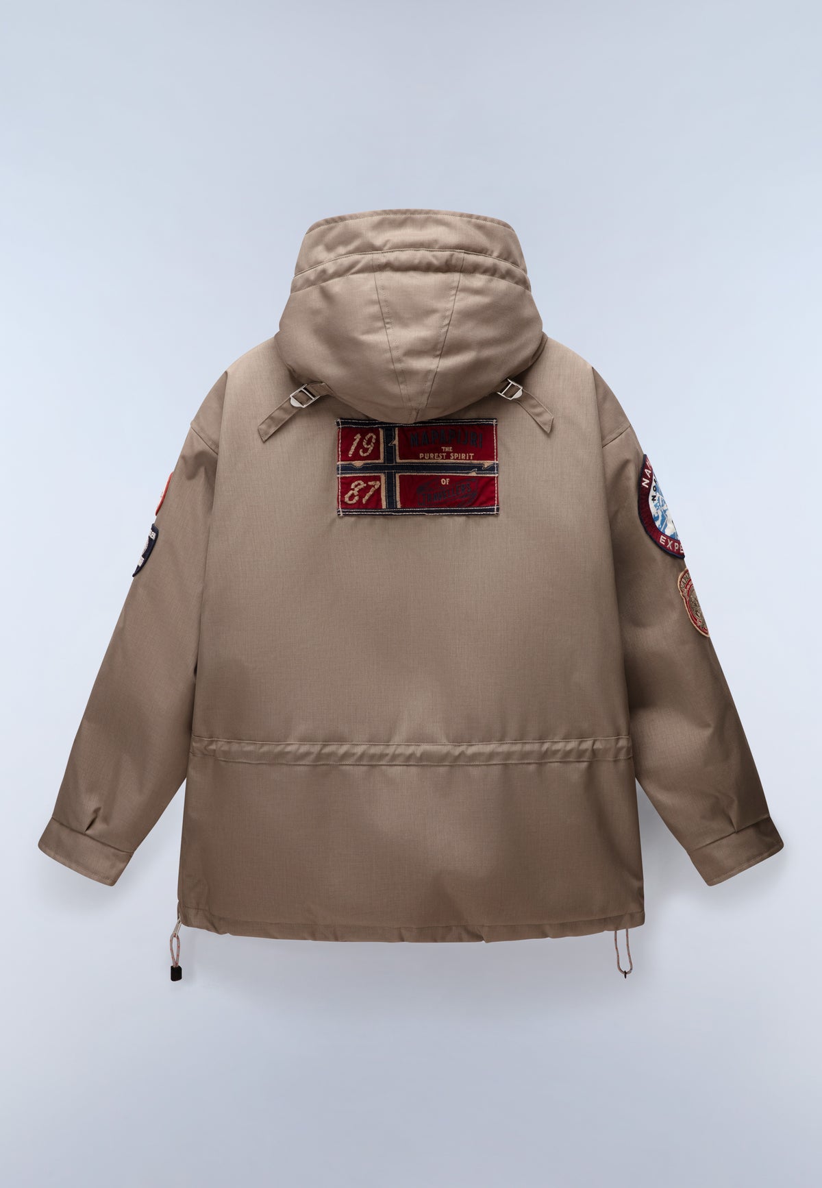 Giacca Anorak con Stemma Skidoo 1990 Beige - 2