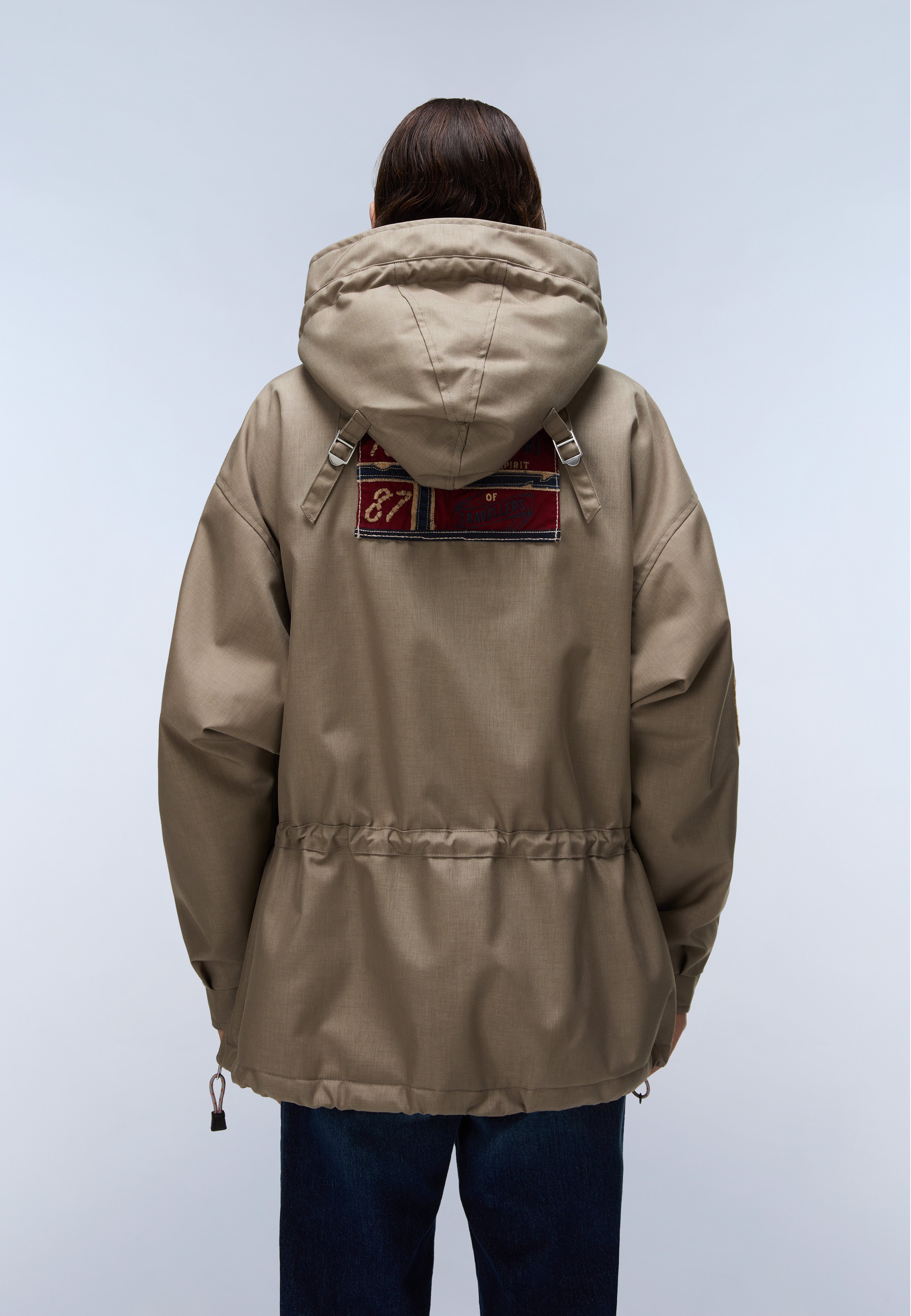 Skidoo 1990 Patch Anorak Jacket | Anoraks | Napapijri PT Skidoo 1990 Patch Anorak Jacket | Anoraks | Napapijri PT