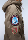 Skidoo 1990 Patch Anorak Jacket Beige - 7