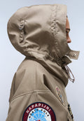 Skidoo 1990 Patch Anorak Jacket Beige - 8