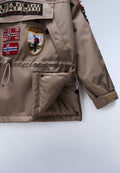 Giacca Anorak con Stemma Skidoo 1990 Beige - 4