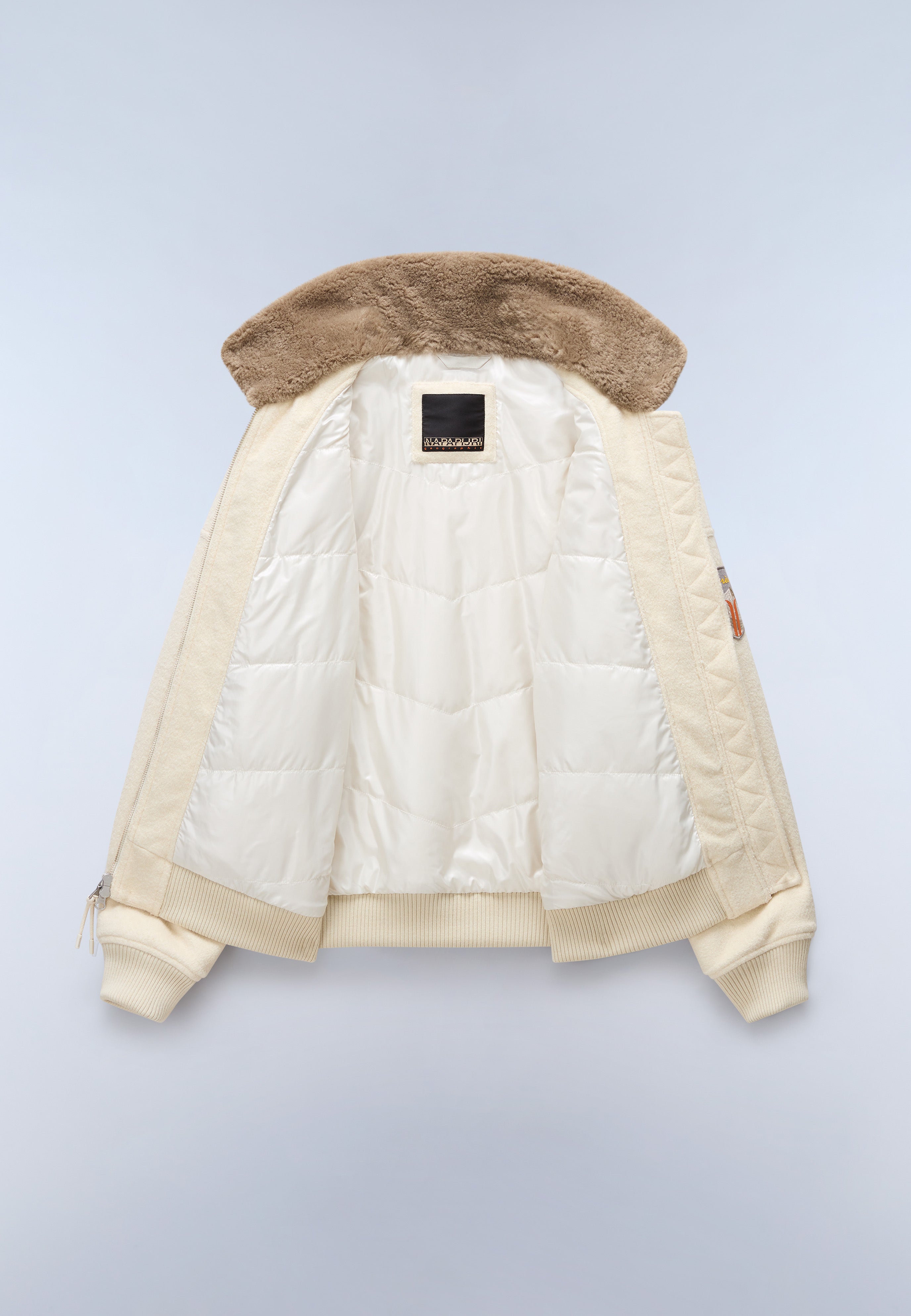 Tovel Wool Bomber Jacket | Short Jackets | Napapijri GB