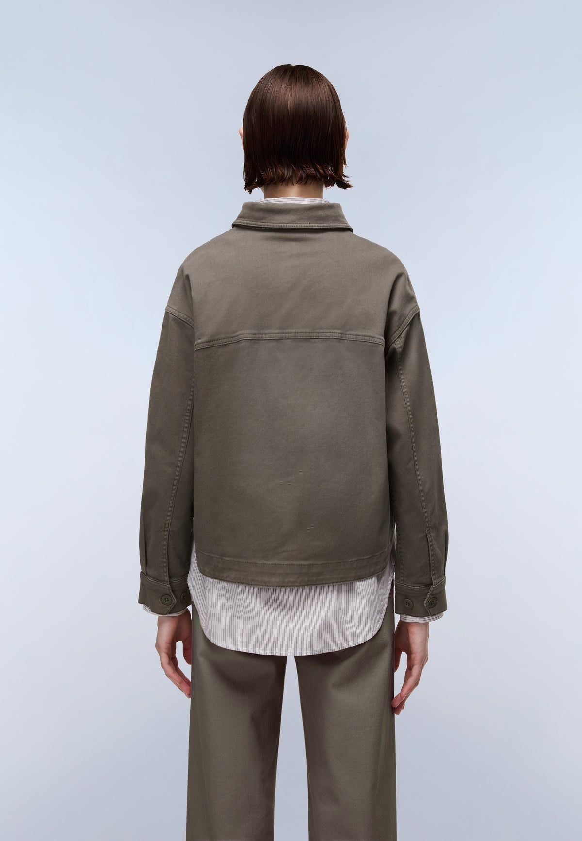 Rendena Long Sleeve Shirt Green Tea Leaf - 6