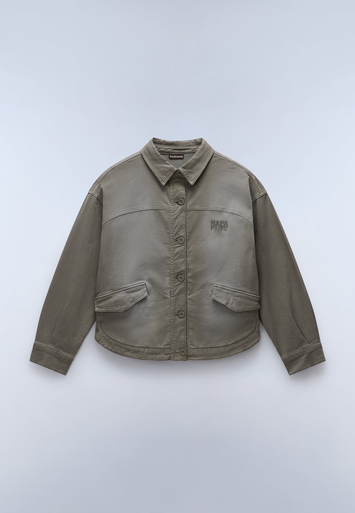 Rendena Long Sleeve Shirt Green Tea Leaf - 1