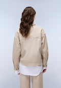 Rendena Long Sleeve Shirt Beige - 6