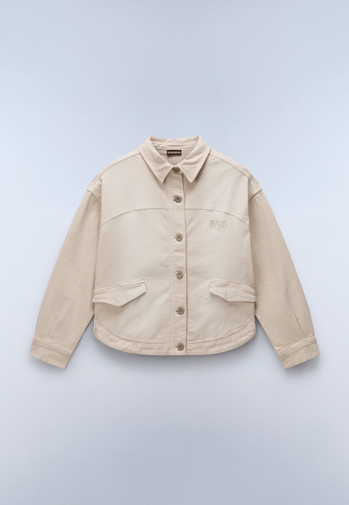 Rendena Long Sleeve Shirt Beige - 1