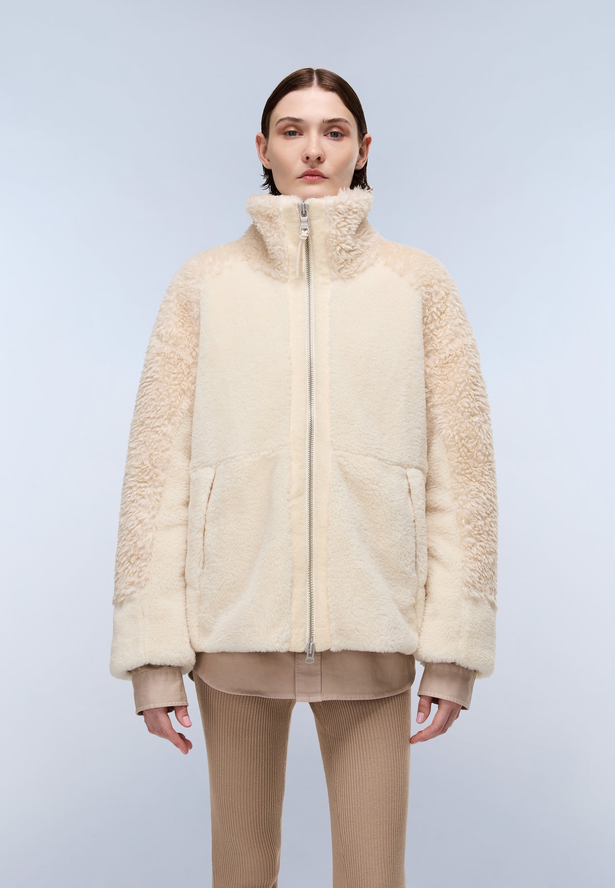 Fleecejacke Falkner Beige - 4