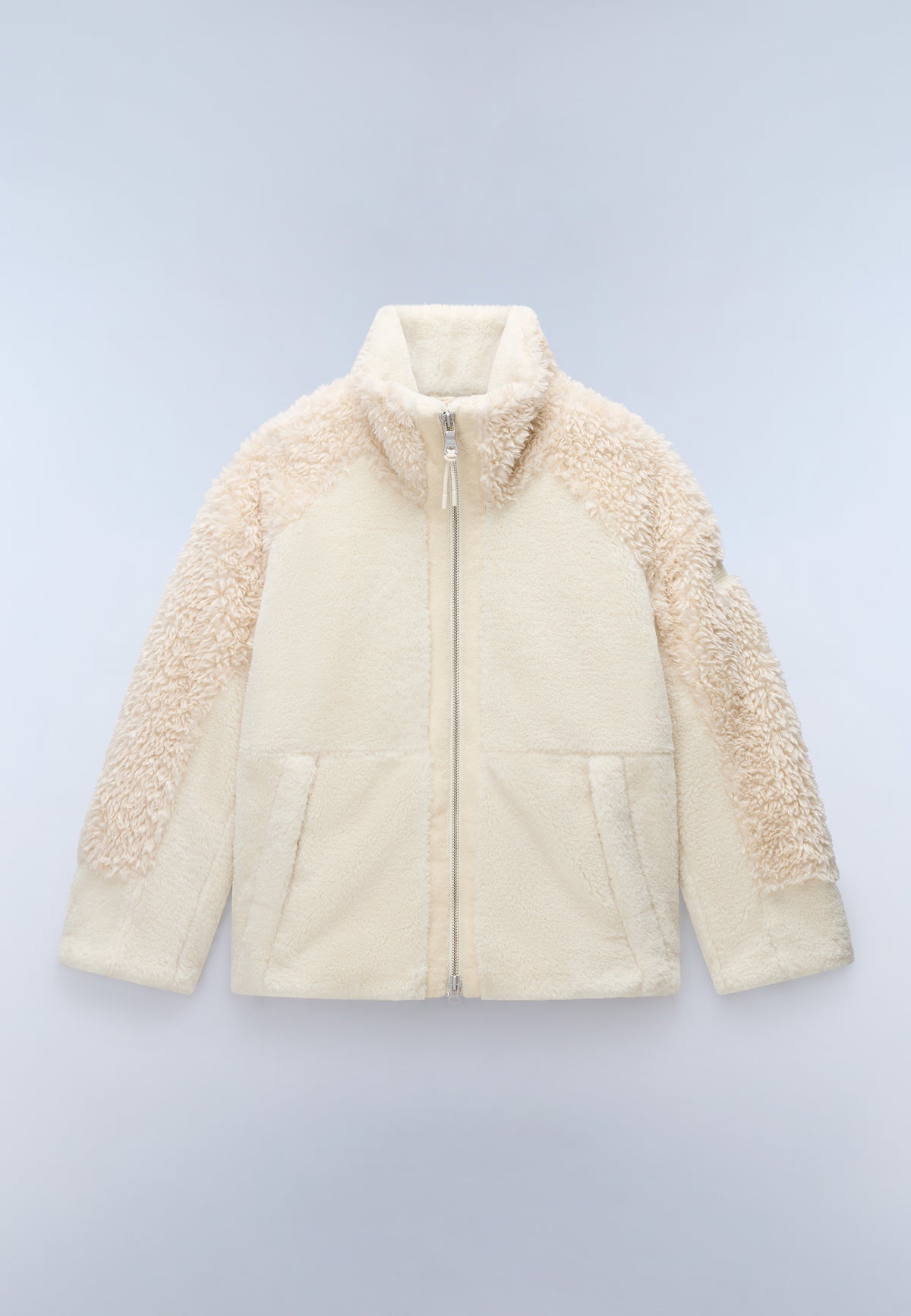 Falkner Fleece Jacket Beige - 1