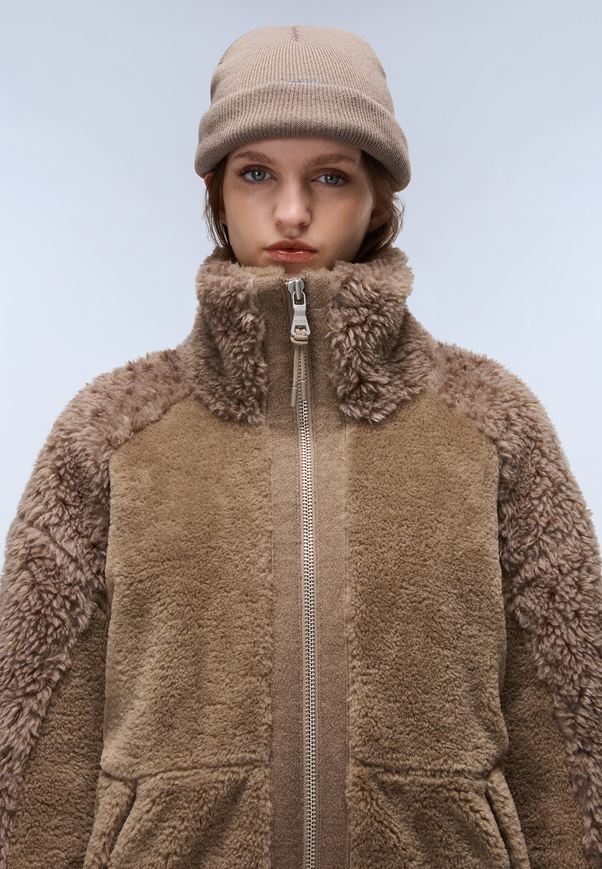 Falkner Fleece Jas Beige - 2
