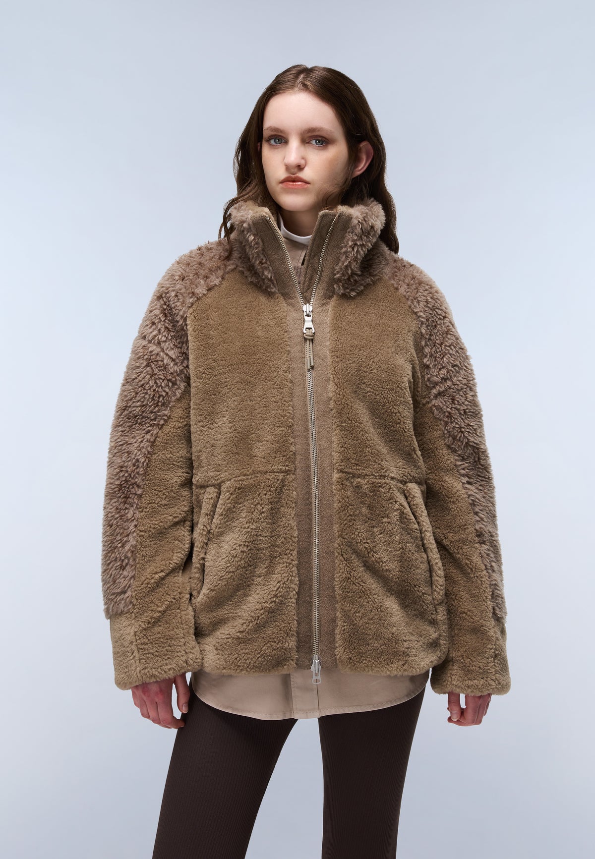 Falkner Fleece Jas Beige - 4