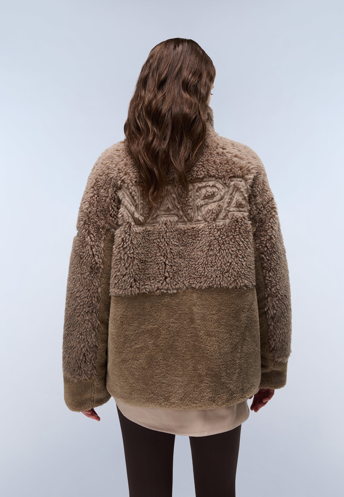 Falkner Fleece Jacket Beige - 3
