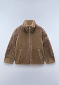 Falkner Fleece Jas Beige - 1