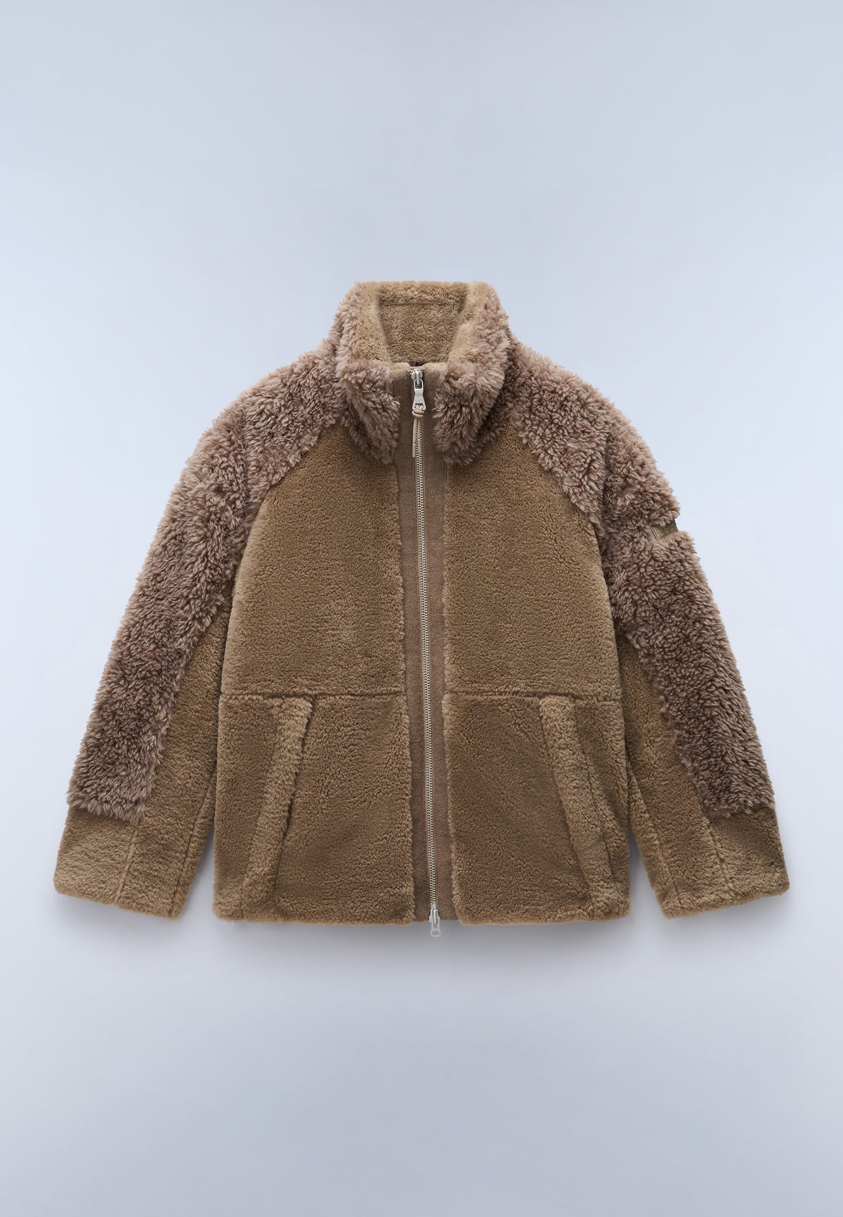 Falkner Fleece Jas Beige - 1