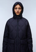 Sort Puffer Jacket Dark Blue - 2