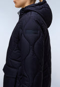 Sort Puffer Jacket Dark Blue - 7