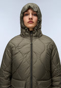 Sort Puffer Jacket Green Tea Leaf - 2