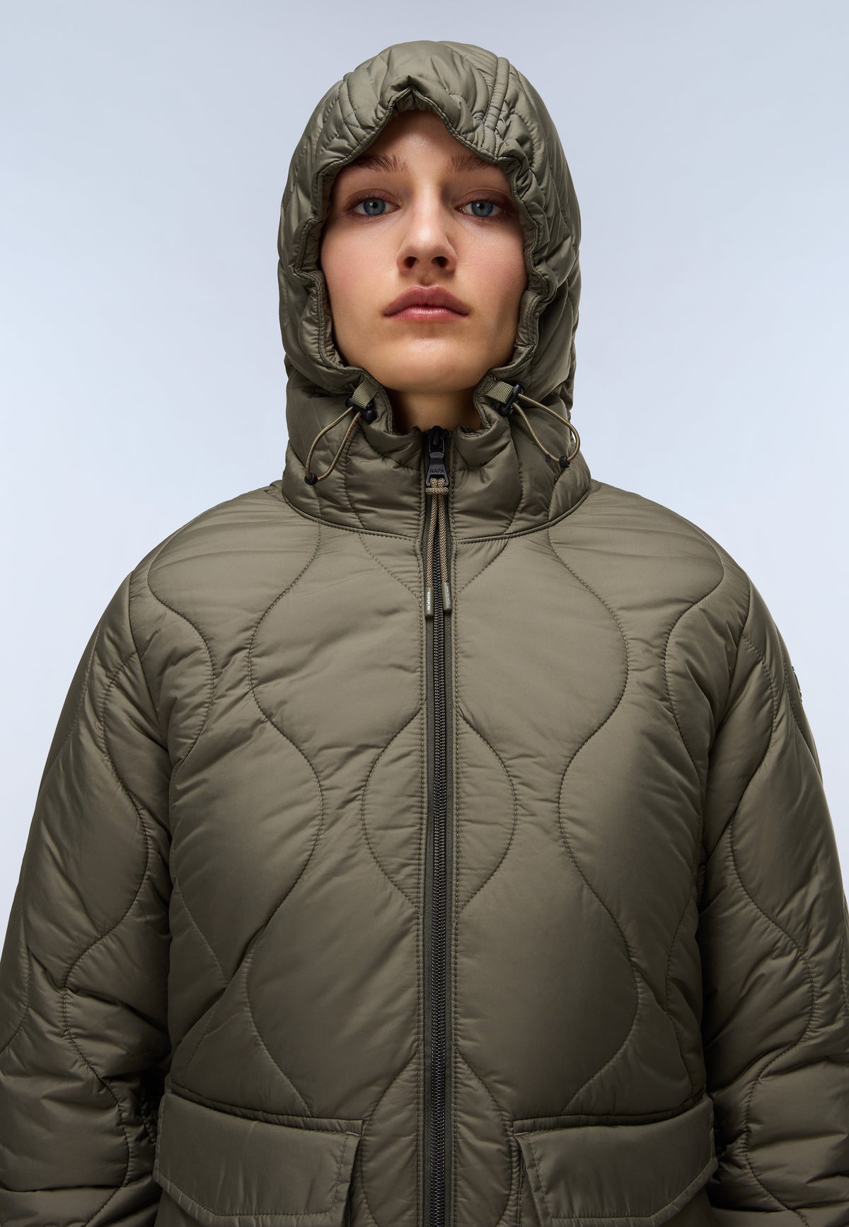 Sort Puffer Jacket Green Tea Leaf - 2