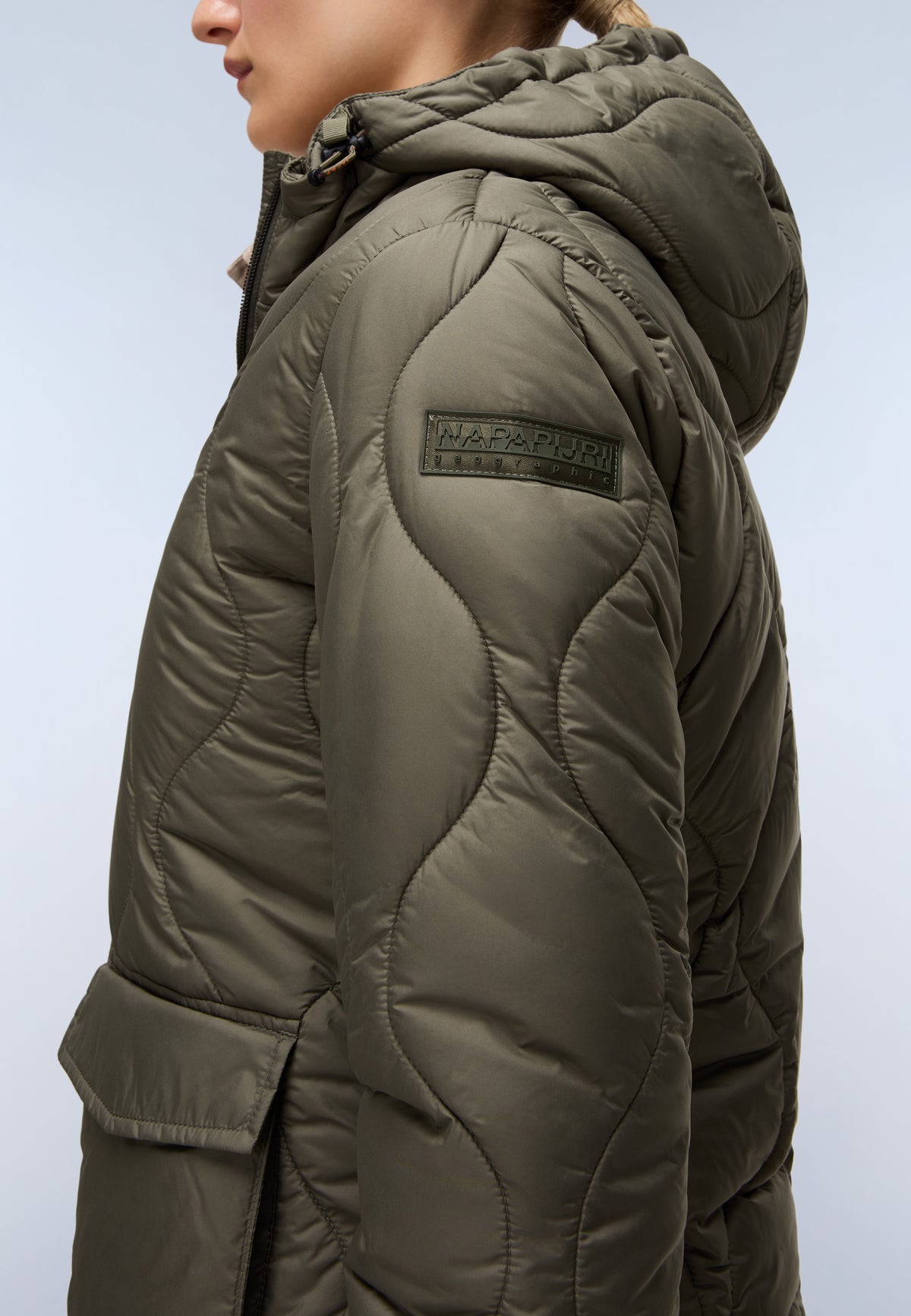 Sort Puffer Jacket Green Tea Leaf - 7
