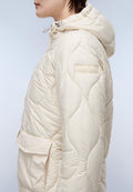 Sort Puffer Jacket Beige - 7