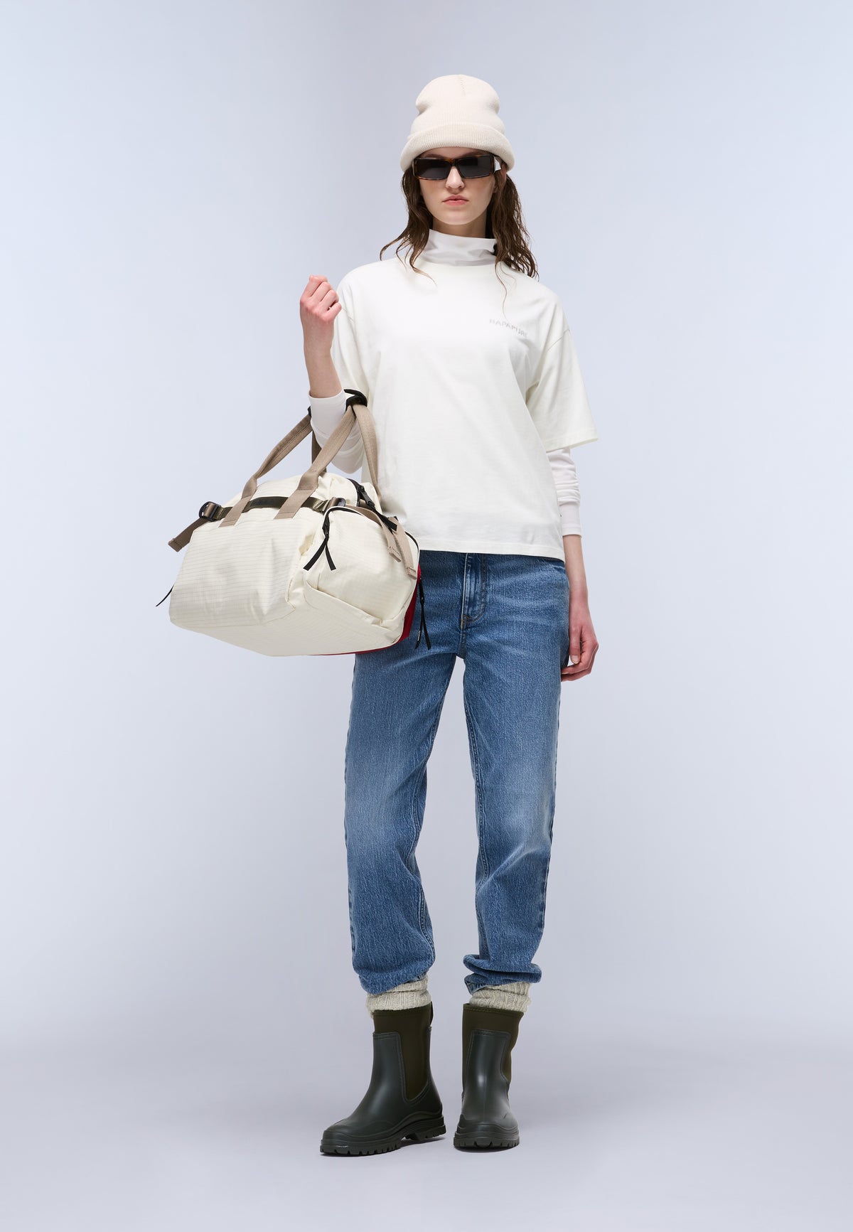 Campido Jersey Short Sleeve T-Shirt White - 2