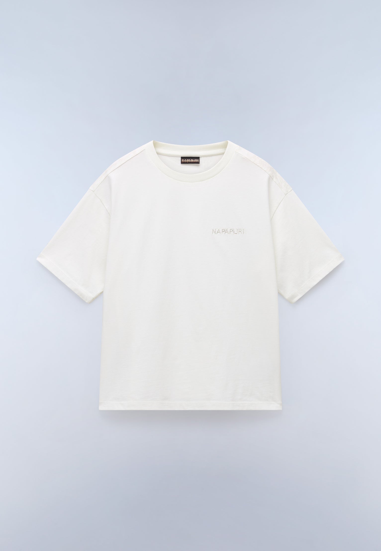 Campido Jersey Short Sleeve T-Shirt White