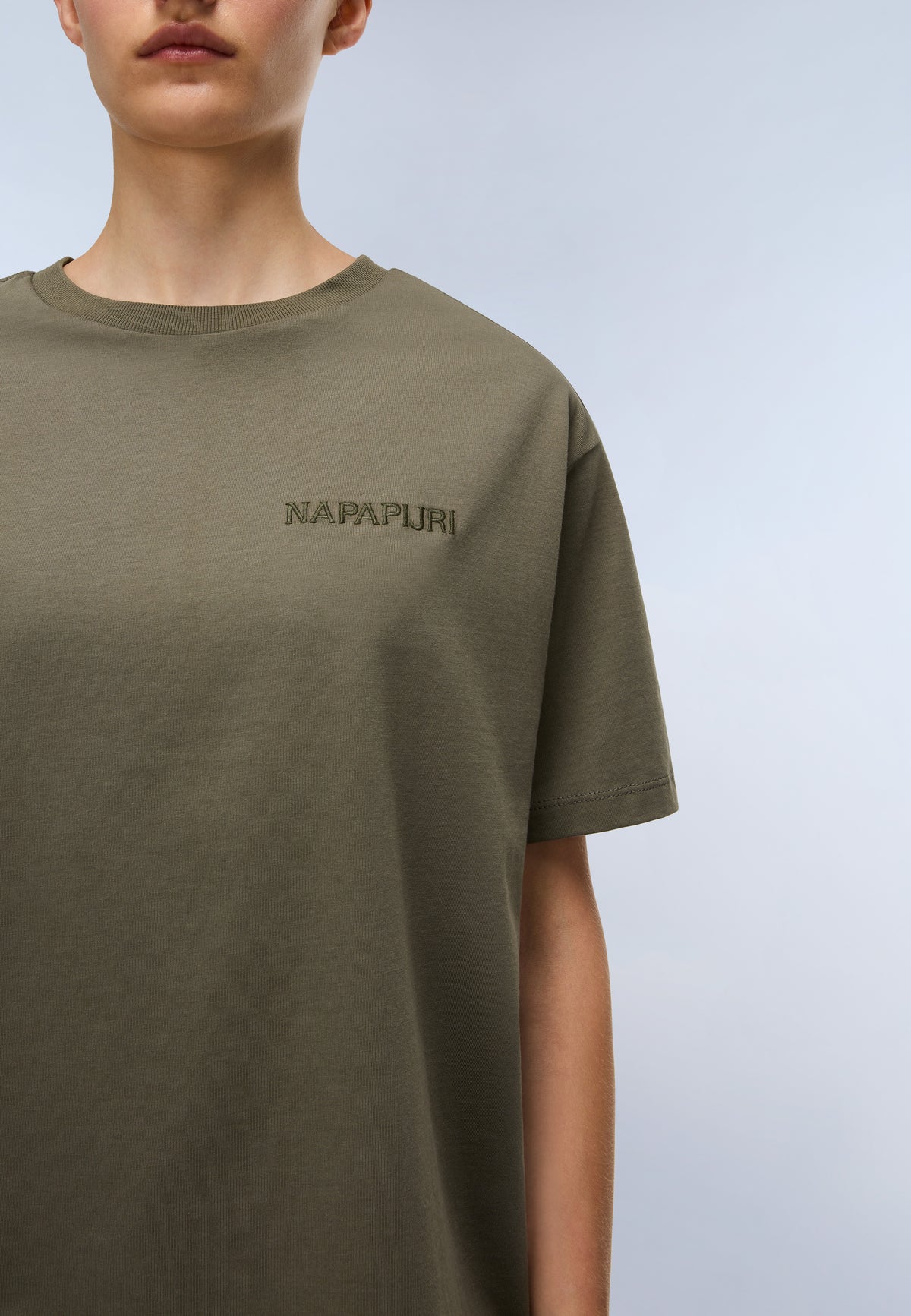 Campido Jersey Short Sleeve T-Shirt Green Tea Leaf - 5