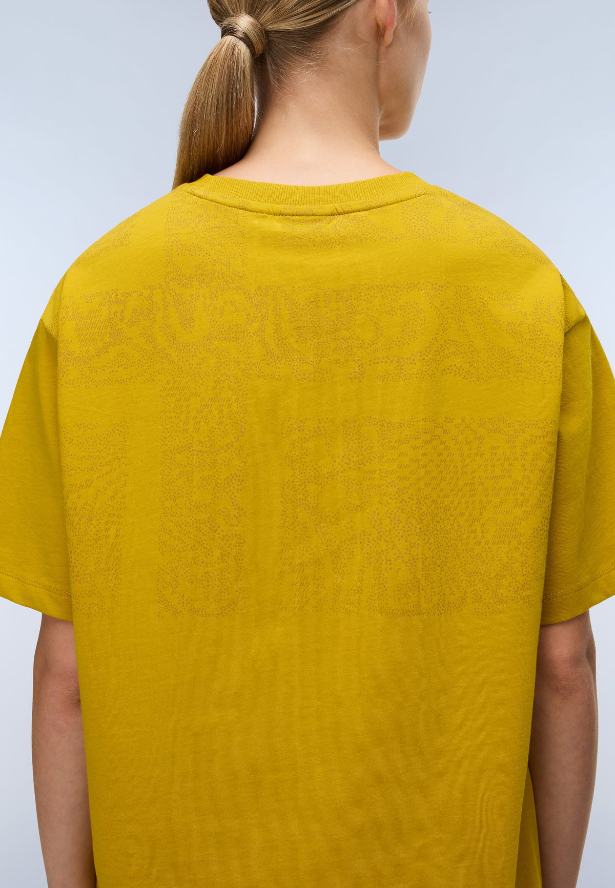 Campido Jersey Short Sleeve T-Shirt Yellow Gold - 6