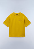 Campido Jersey Short Sleeve T-Shirt Yellow Gold - 1