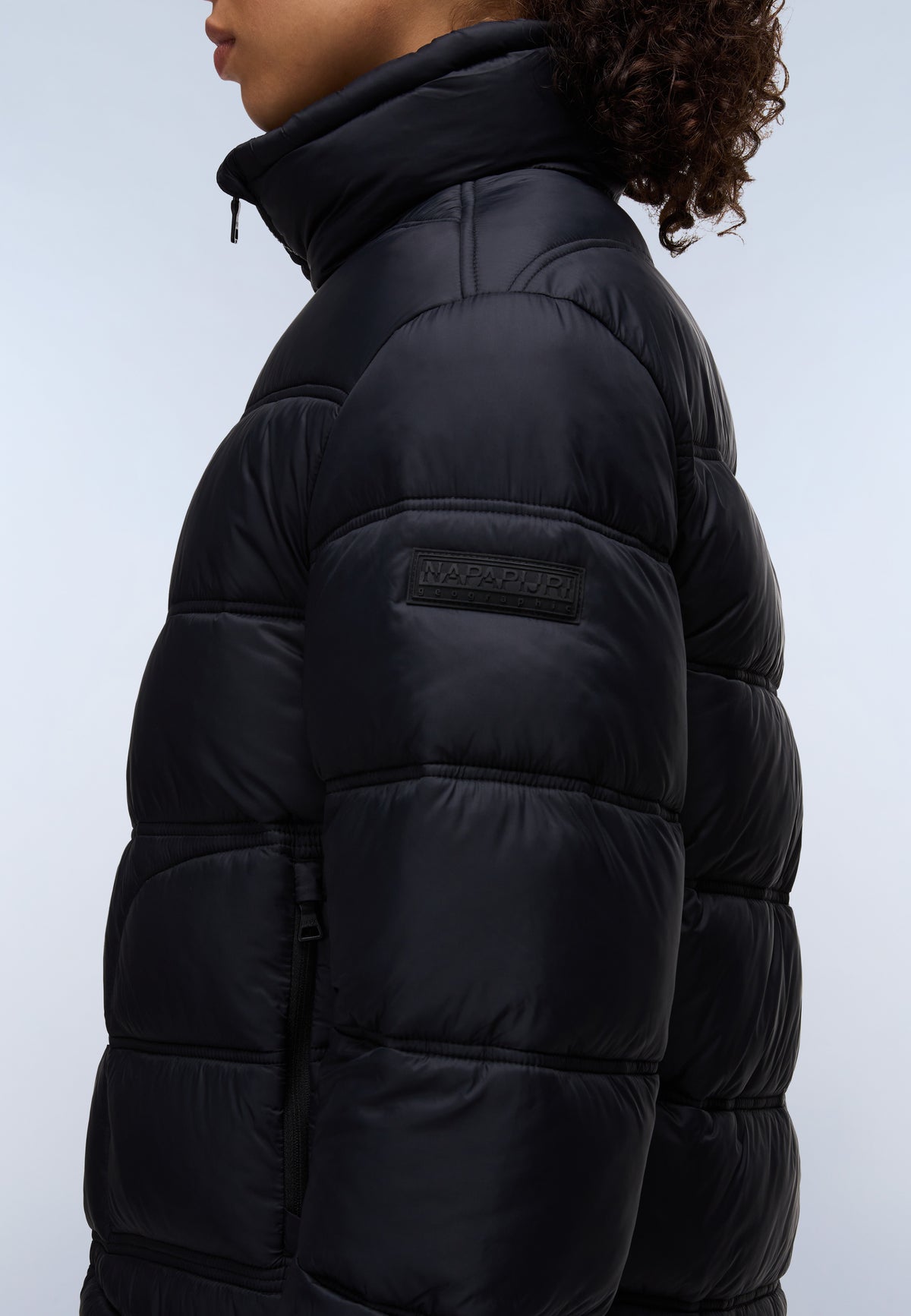 Kurze Steppjacke Ega Schwarz - 6