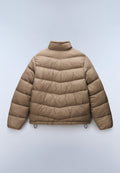 Ega Short Puffer Jacket Beige - 5